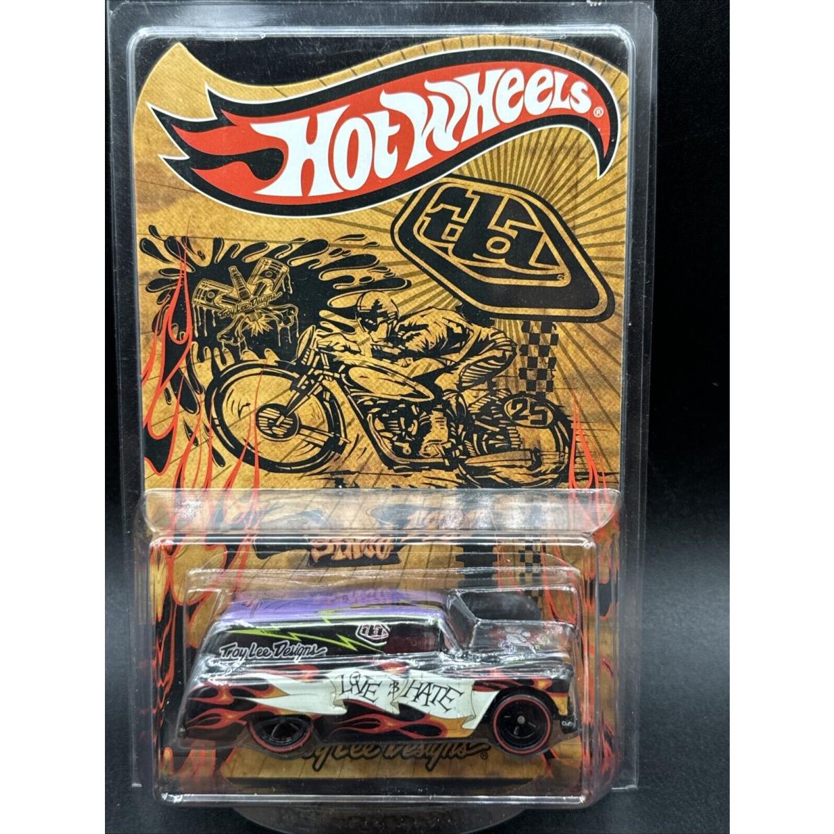 2009 Hot Wheels Employee Black 55 Panel Tld Troy Lee Designs Love Hate 336/1000