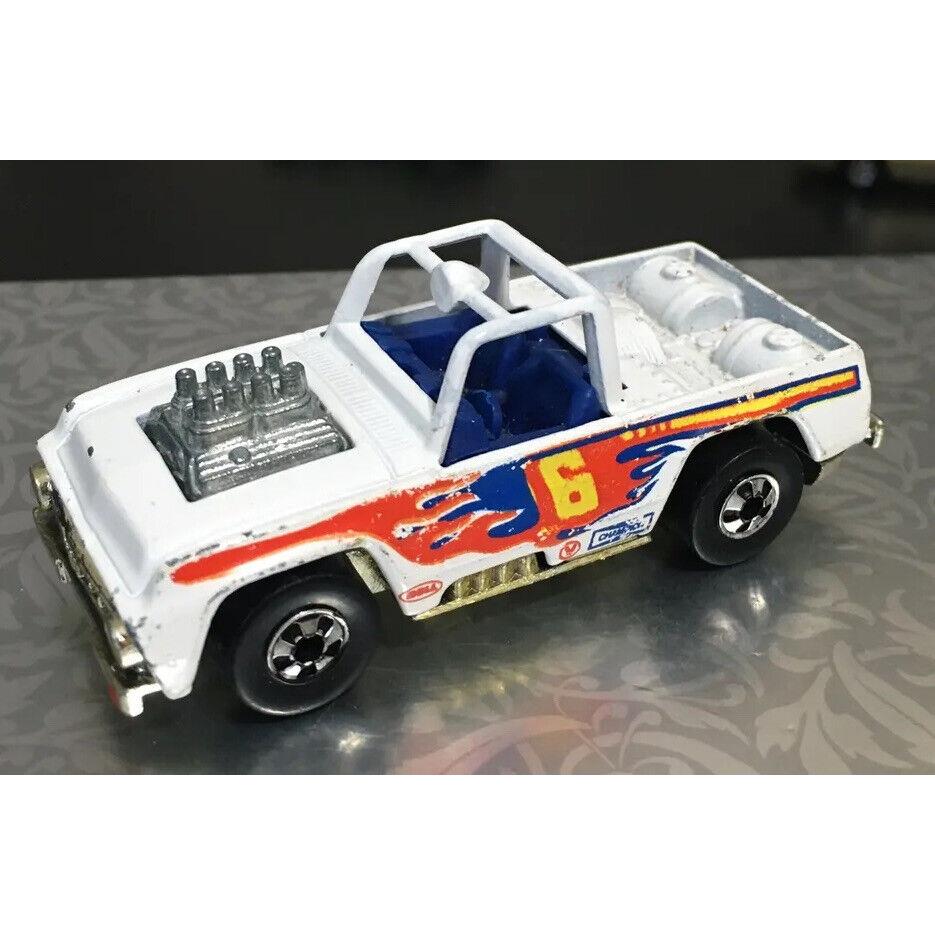 1973 Hot Wheels Flying Baja Bruiser Beautiful White