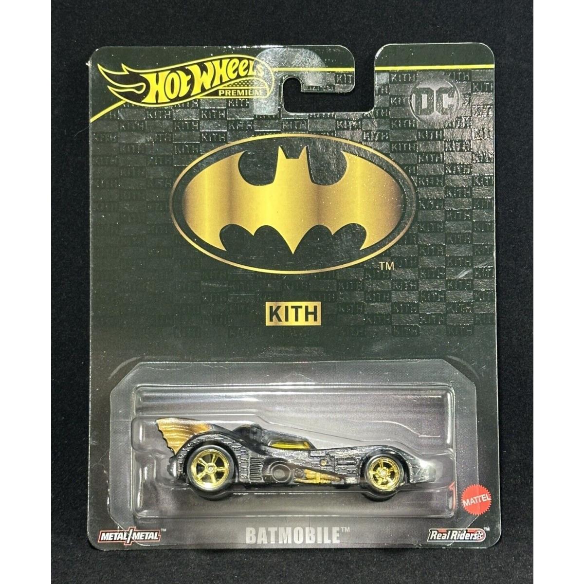 Hot Wheels Batman Kith For Hot Wheels 1989 Batmobile 1:64 Car In Hand