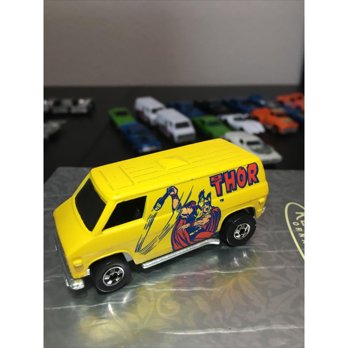 1977 Hot Wheels Thor Super Van The Heroes Mint Yellow