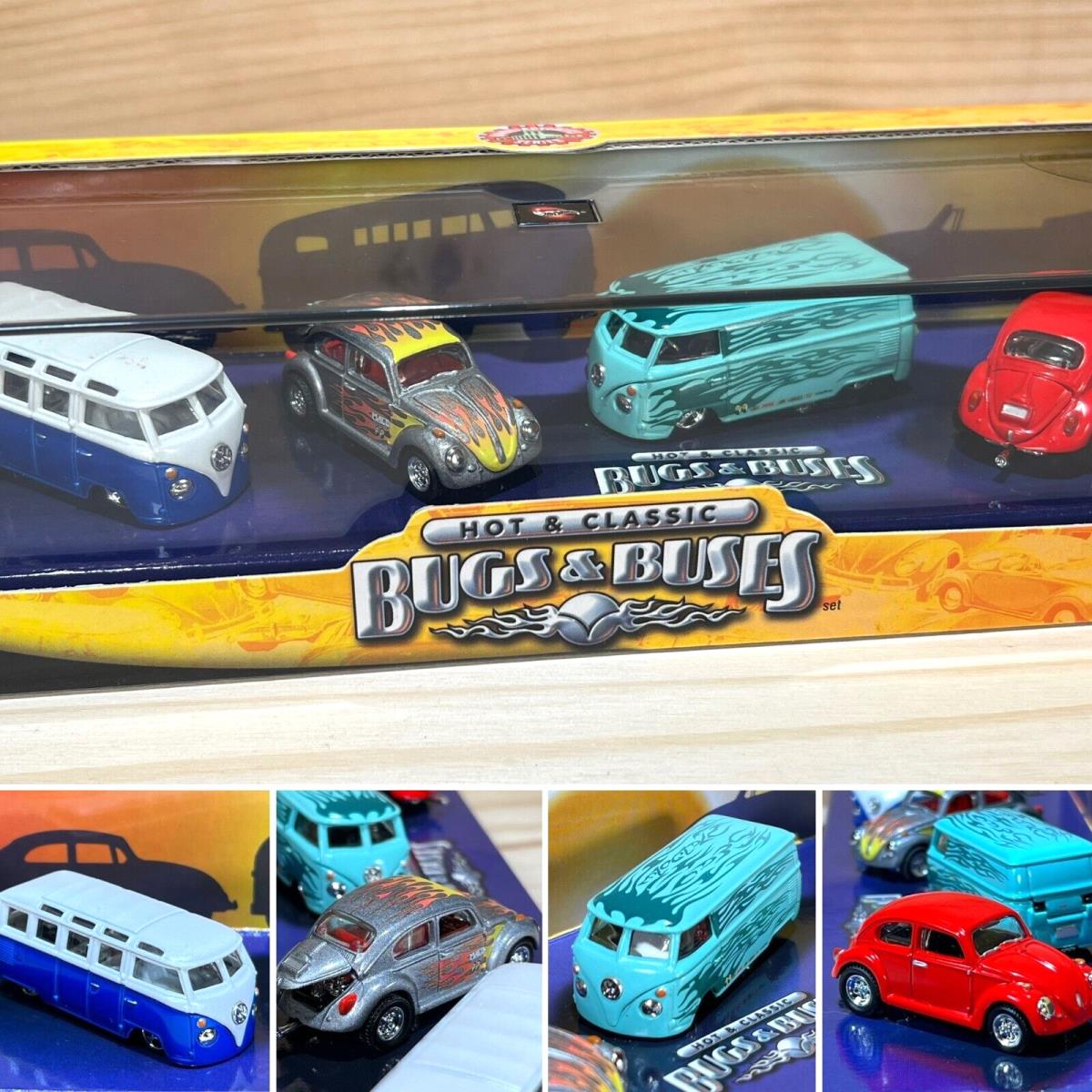 Vintage Hot Wheels Collectibles Hot Classic Bugs Buses 1:64 Diecast Vws