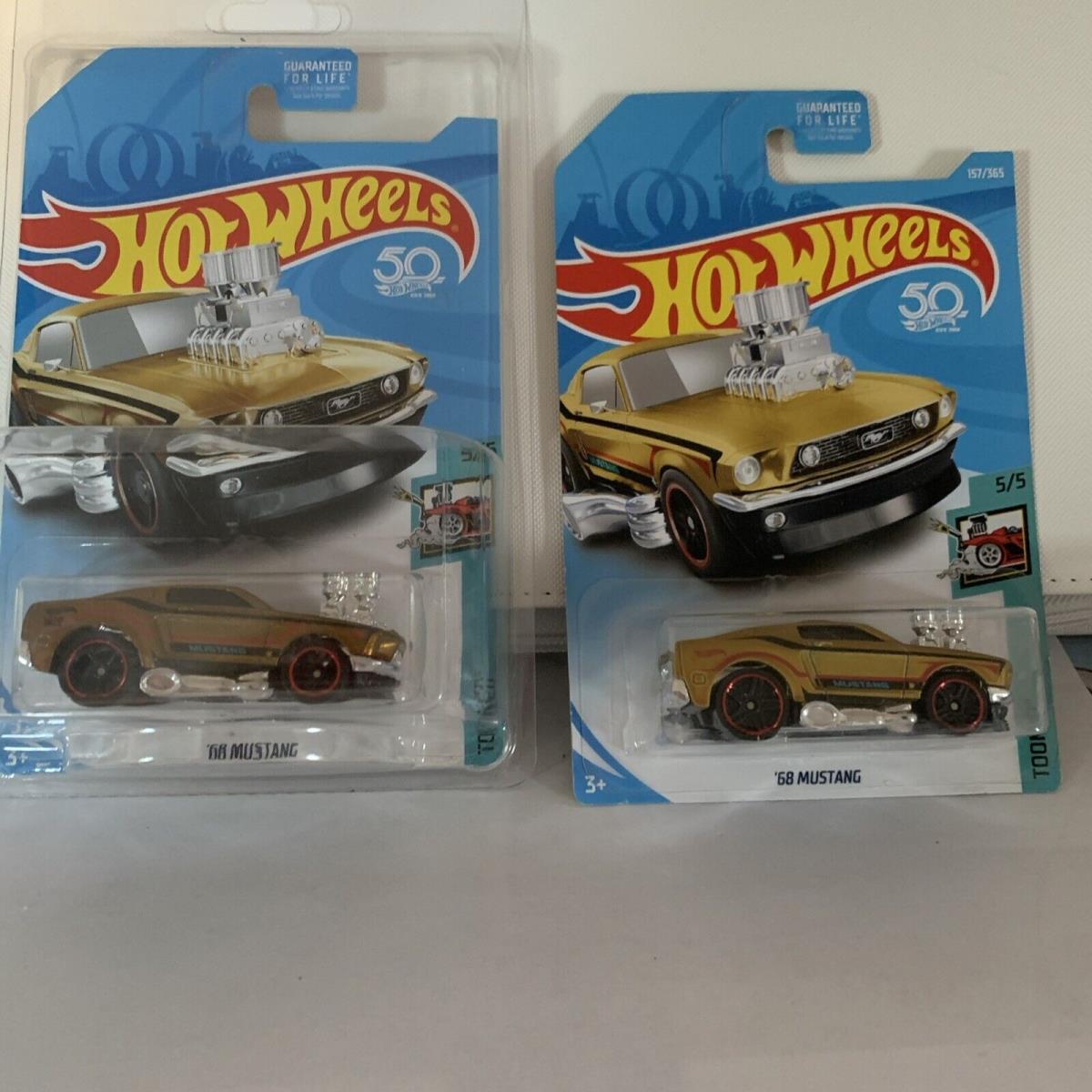 Hot Wheels 2018 Super Treasure Hunt `68 Mustang 5/5 Tooned Series