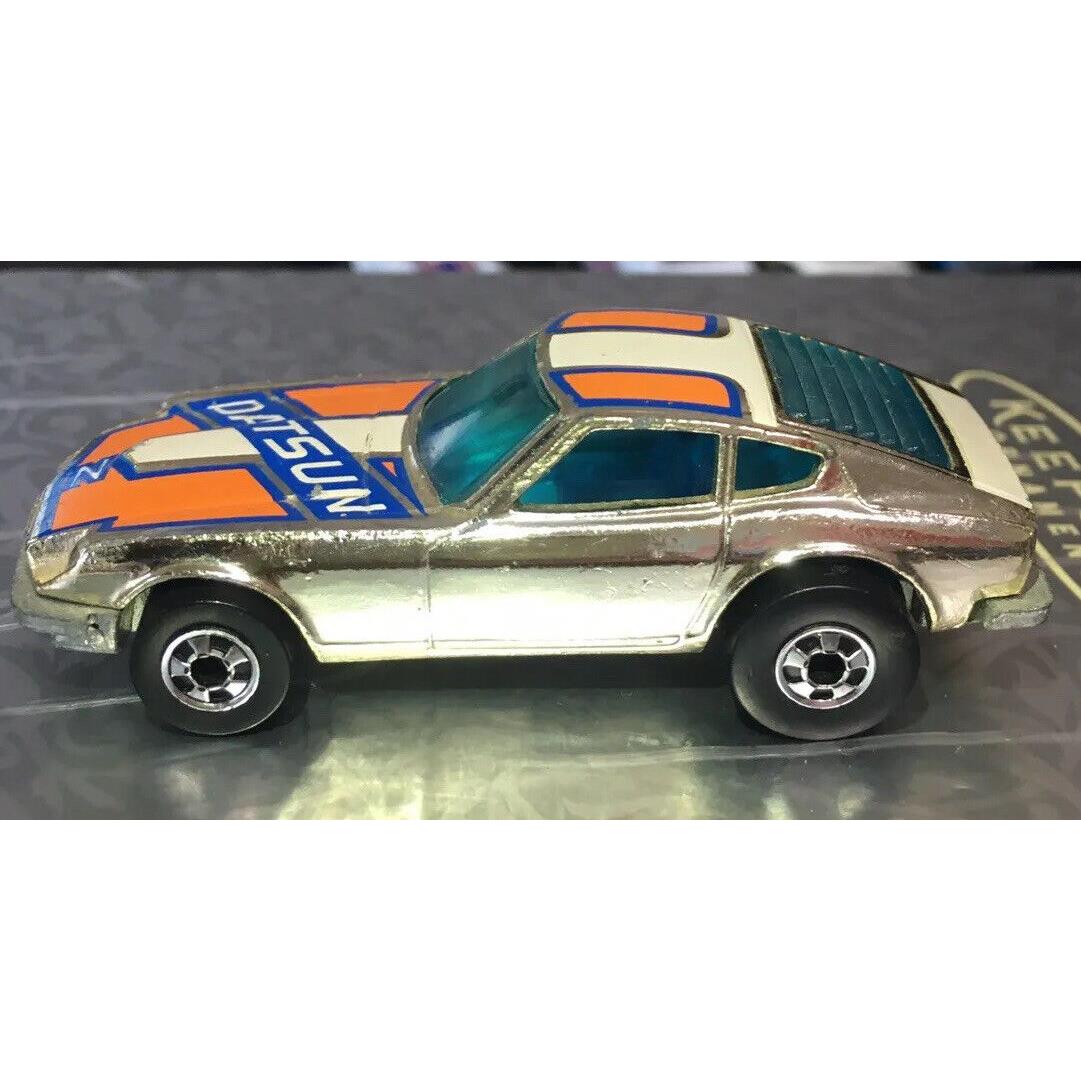 Mint 1976 Hot Wheels Blackwall Datsun Z Whiz Golden Machines. Fairlady Z 240z