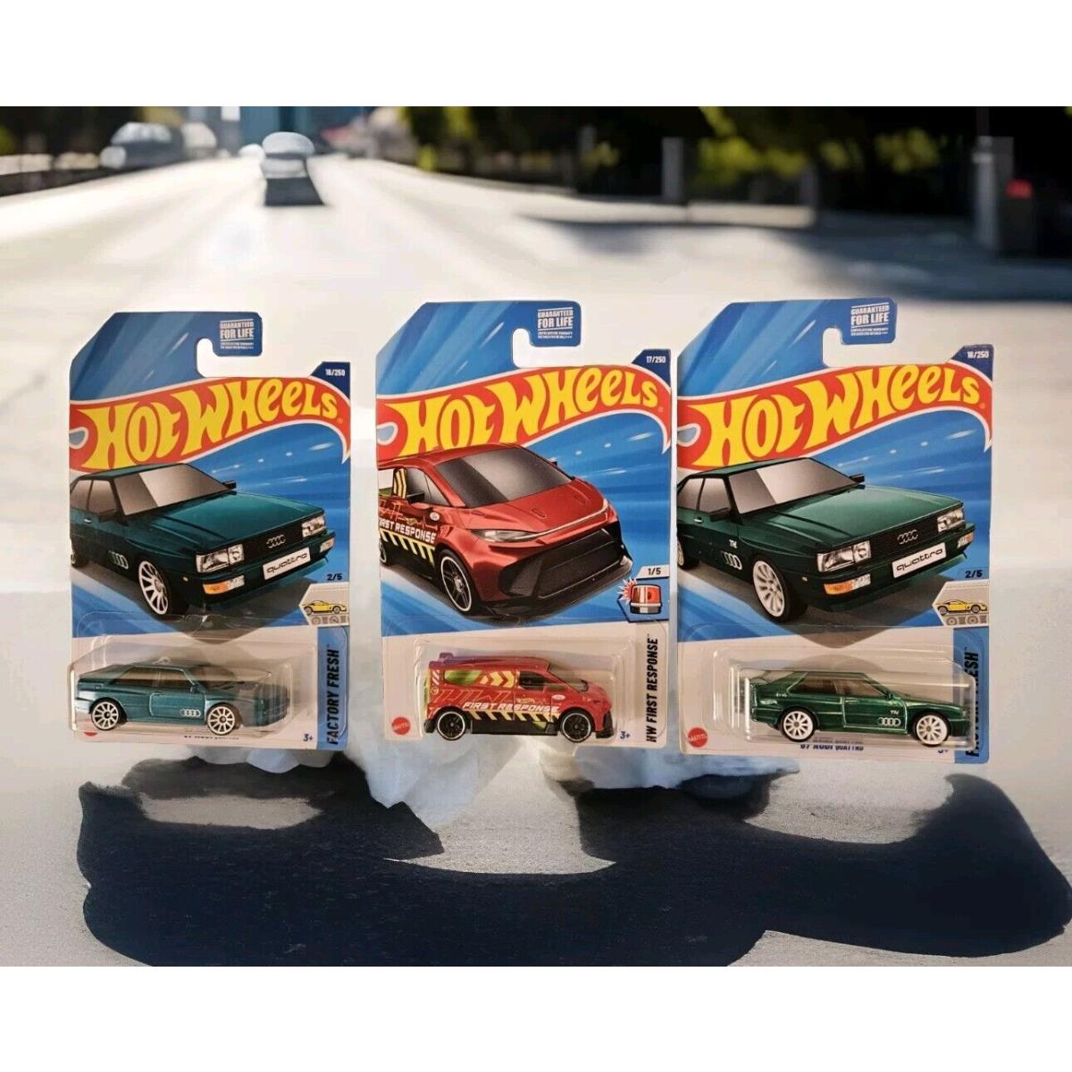 2025 Hot Wheels Super Treasure Hunt `87 Audi Quattro +1 TH Ford Performance