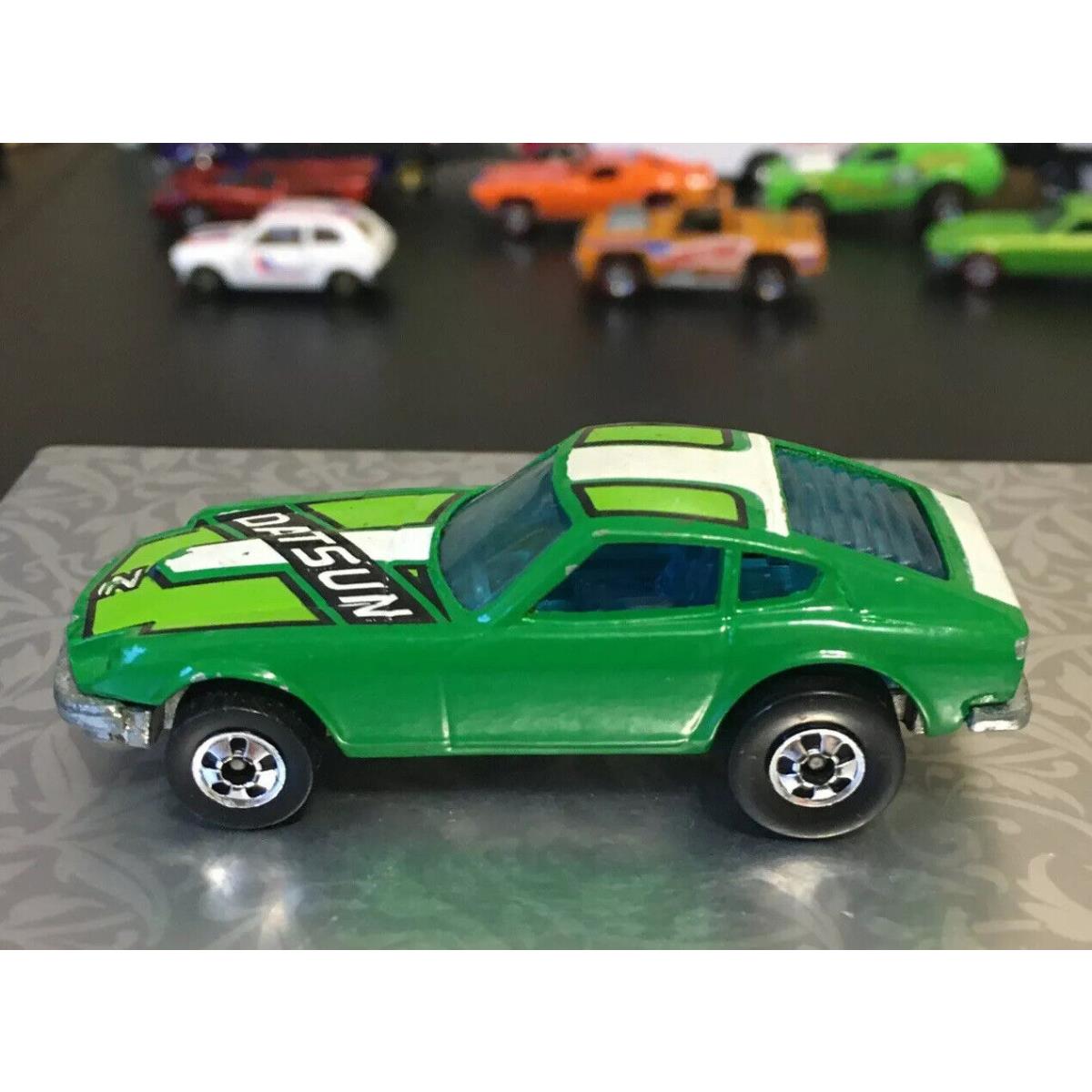 Vintage 1976 Hot Wheels Z Whiz Datsun Malaysia Green 240z Fairlady Z