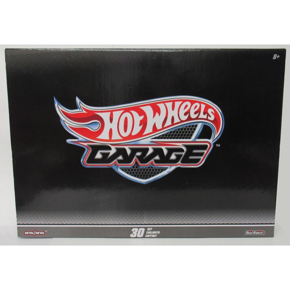 Mattel Hot Wheels Garage 30 Car Set 2011 Real Riders Metal/metal