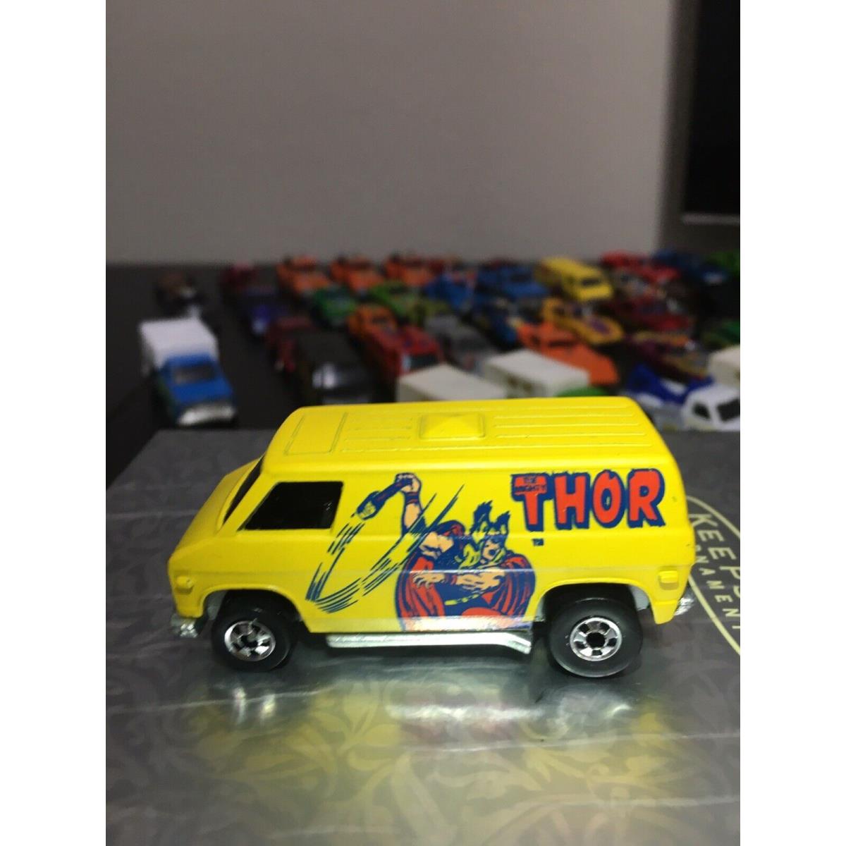 1977 Hot Wheels Thor Super Van The Heroes Mint Yellow