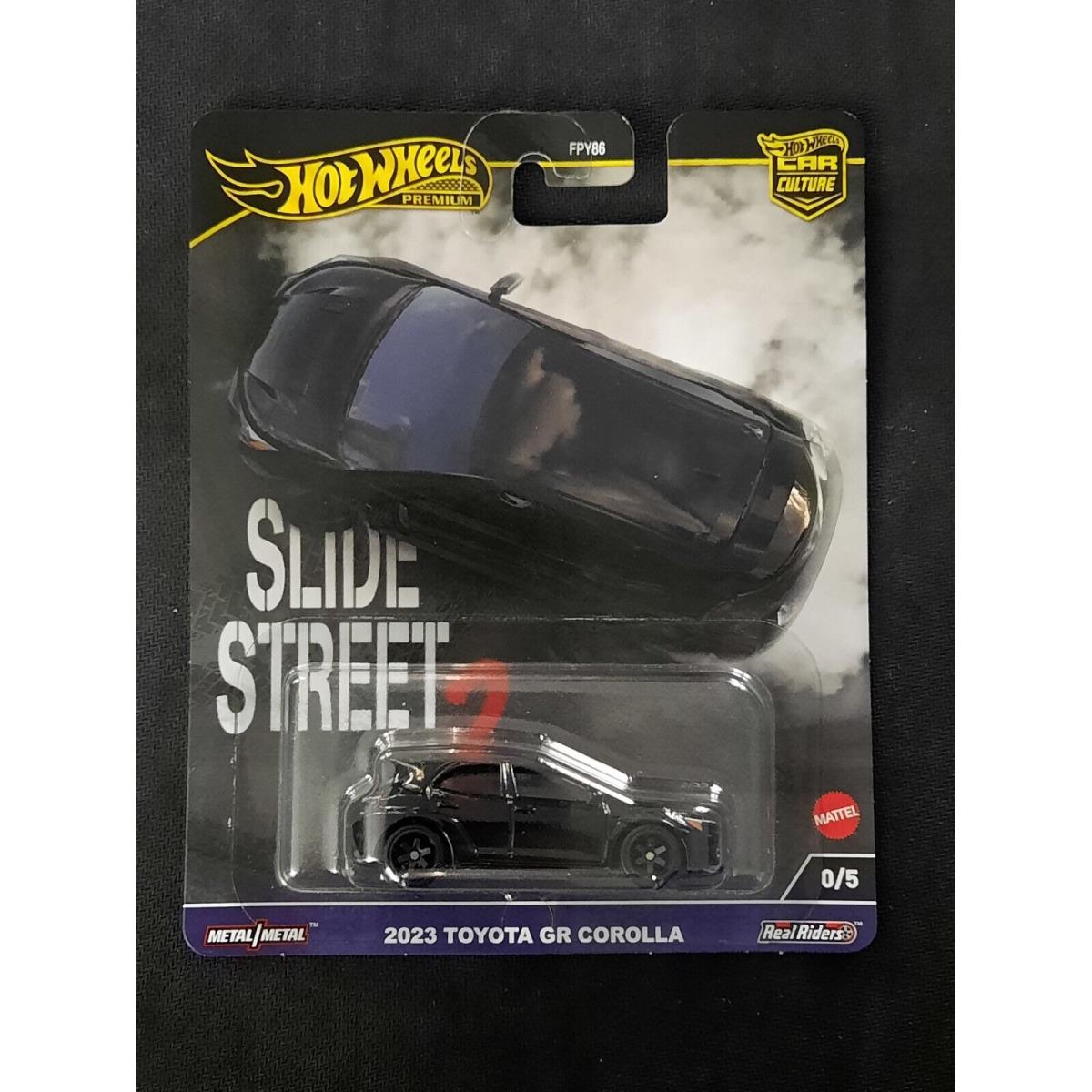 2024 Hot Wheels Car Culture Slide Street 2 2023 Toyota GR Corolla Chase