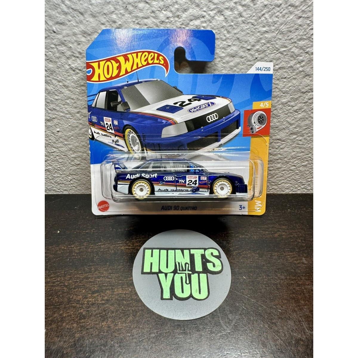 Hot Wheels 2024 Super Treasure Hunt Short Card Sth Audi 90 Quattro HW Turbo