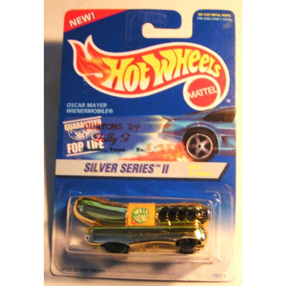 1995 Mattel Hot Wheels 15271 Wienermobile Gold Colored Custom Car BY Golly