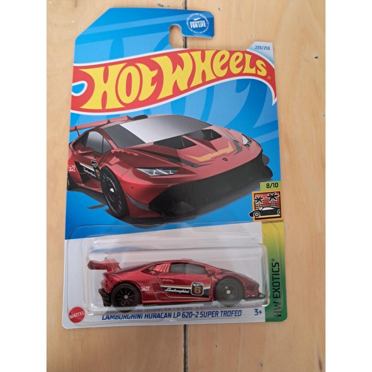 2024 Hot Wheels Lamborghini Huracan LP 620-2 Super Trofeo - Super Treasure Hunt