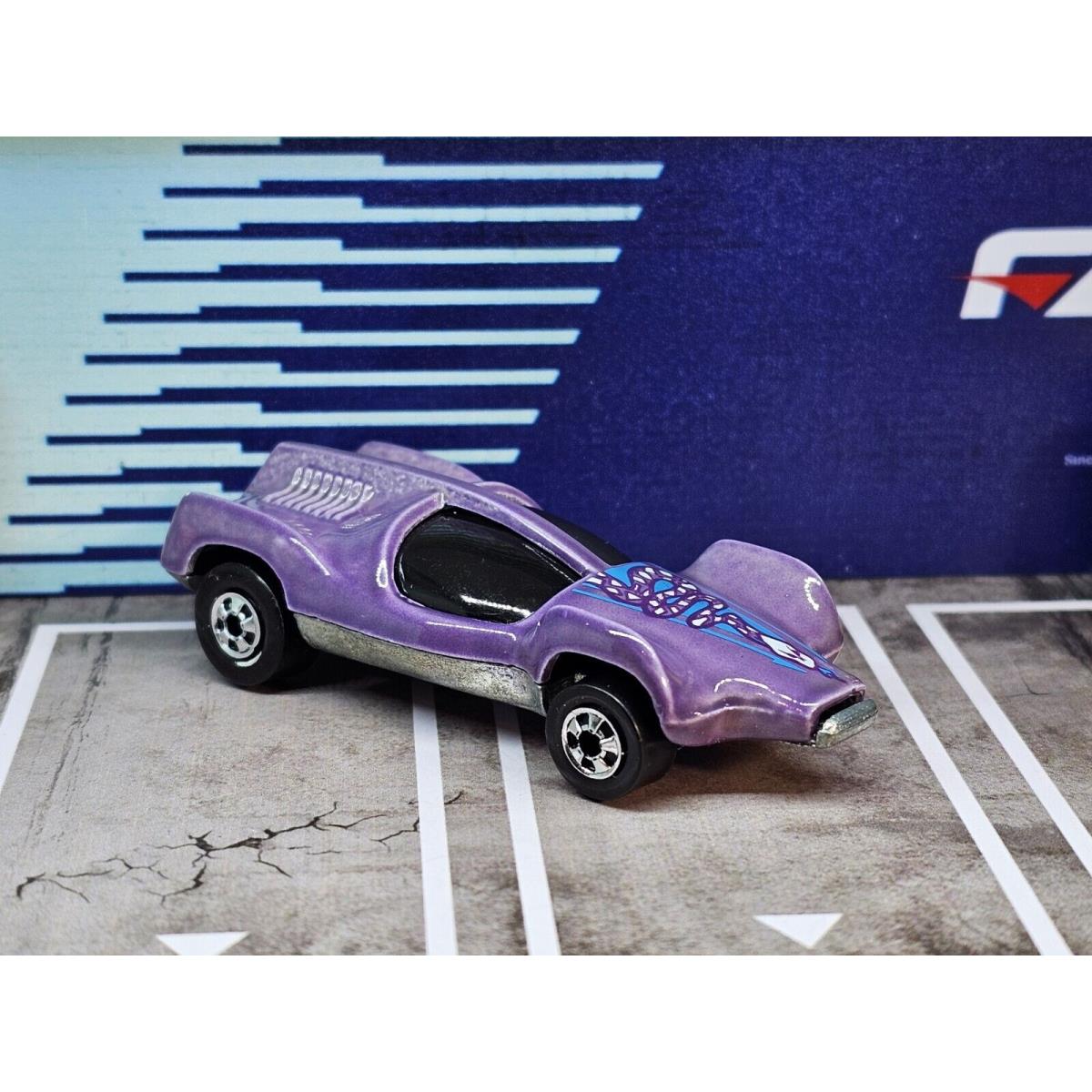 1988 Hot Wheels Blackwall Color Changer Shifter Speed Seeker Mantis Mint Purple