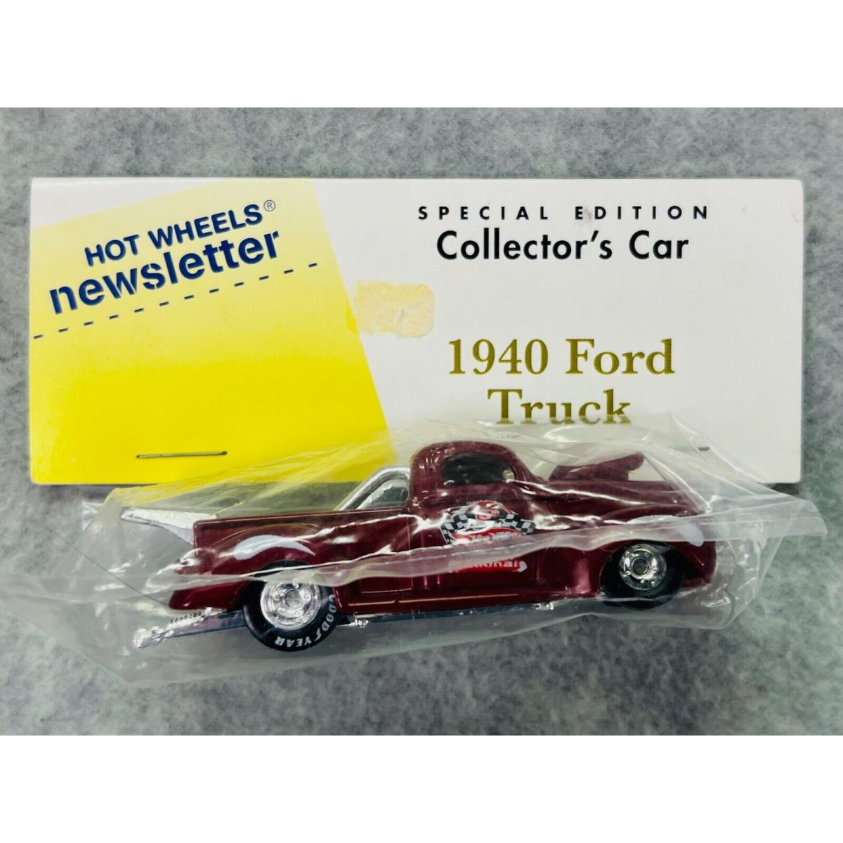 Hot Wheels Newsletter Collector Car Special Edition 1940 Ford Truck Red