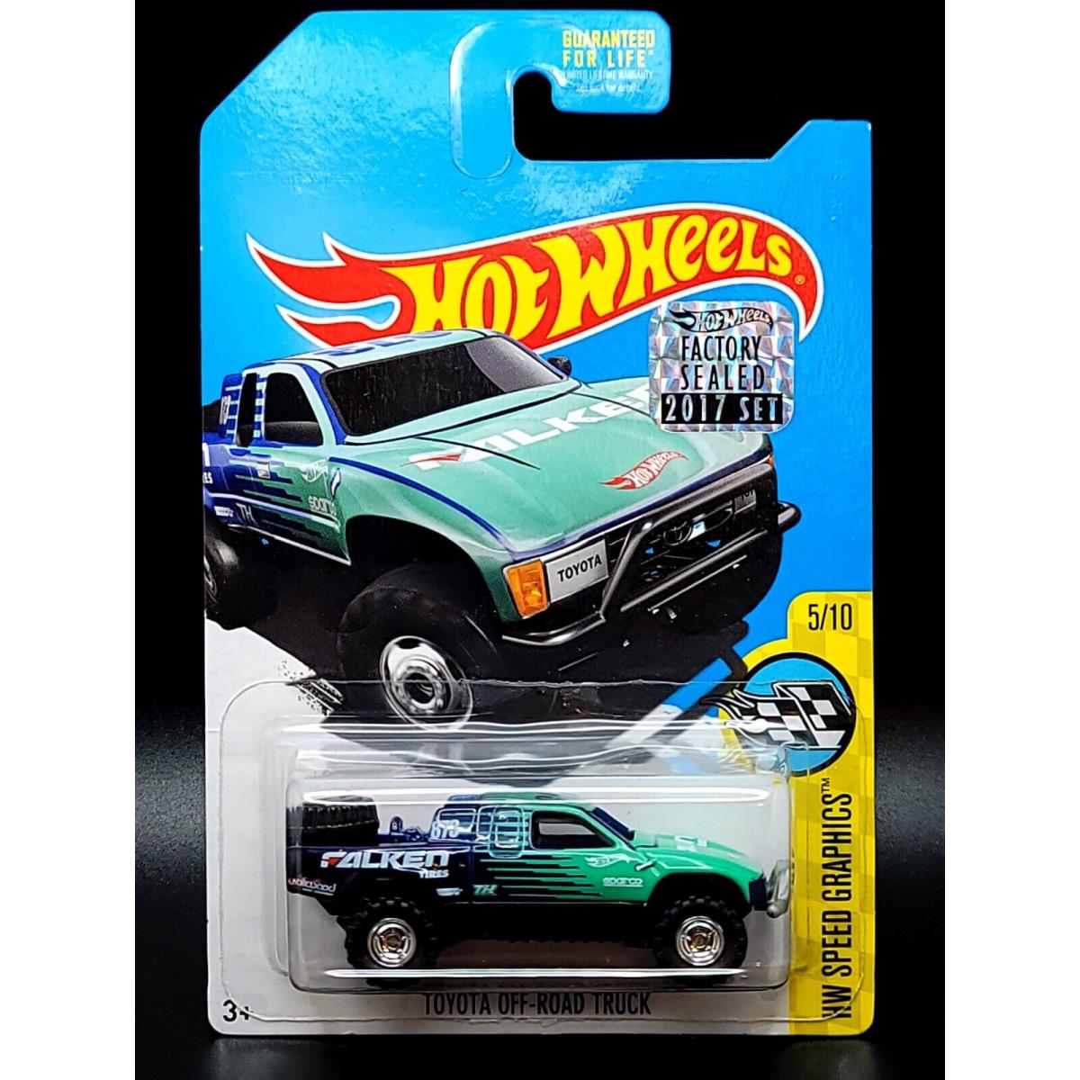 Hot Wheels Super Treasure Hunt Falken Toyota Off-road Truck Factory Stic In Prot