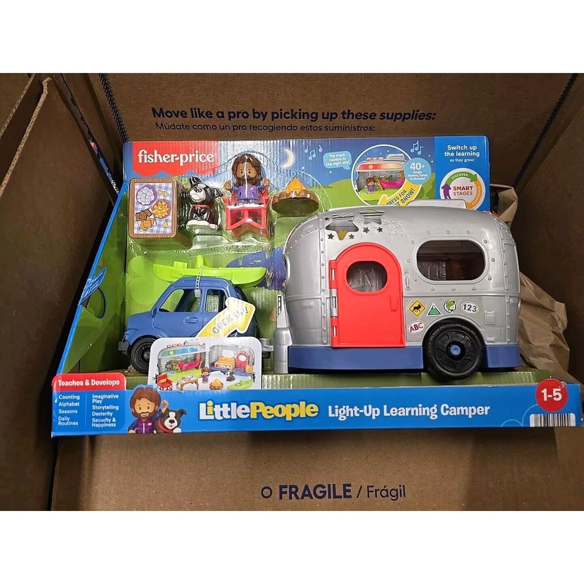 Fisher-price Little People Light-up Learning Camper Playset