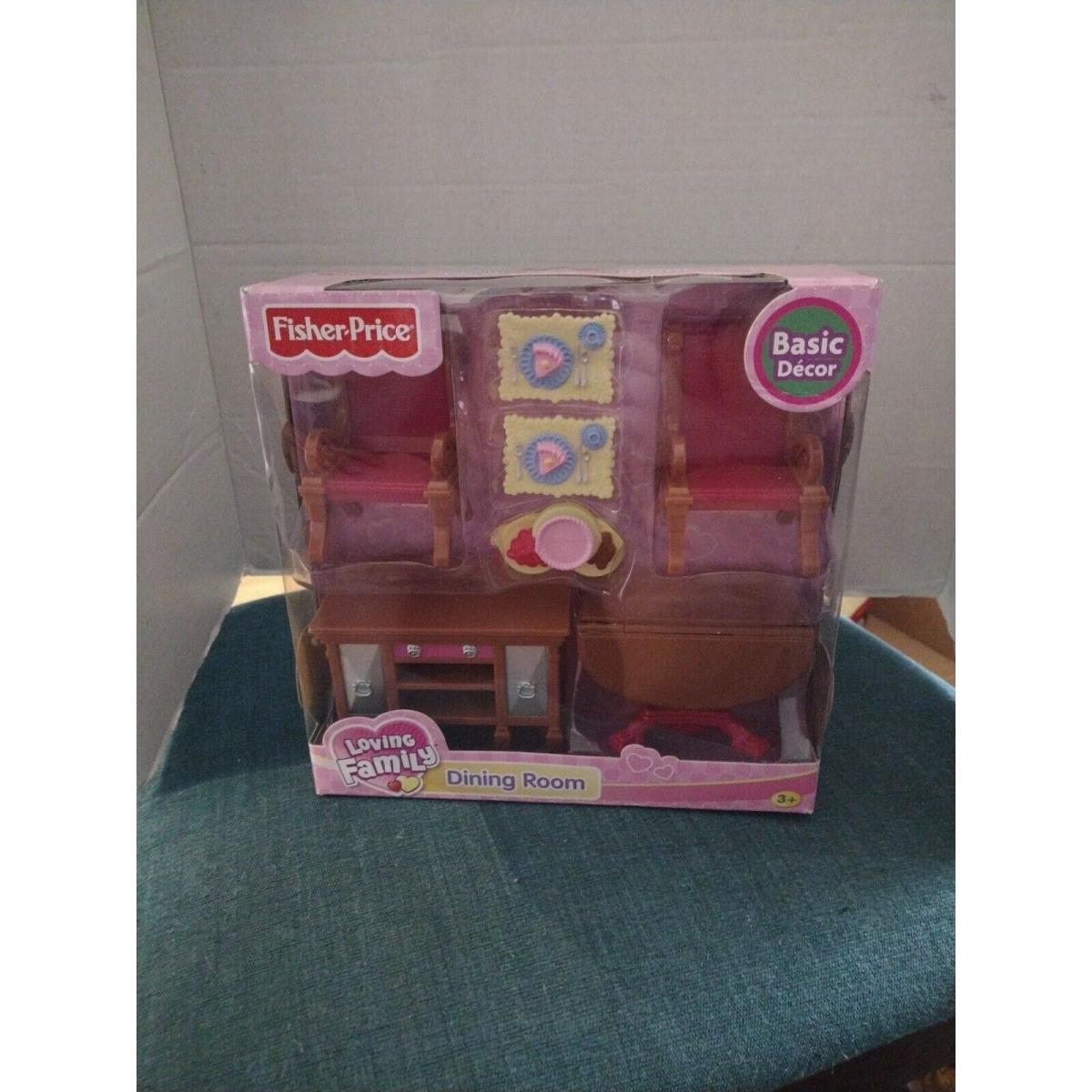 Fisher Price Loving Family Basic D Cor Dining Room N7299