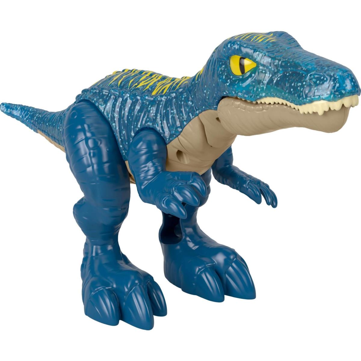 Fisher-price Imaginext Jurassic World Dinosaur Toy Growl Glow Baryonyx with Li