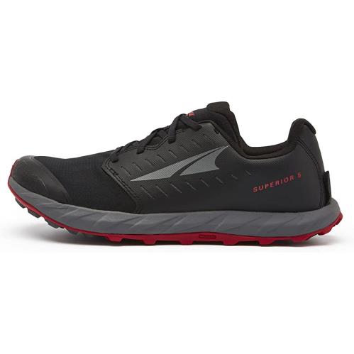 Altra Superior 5 Mens Trail Running Shoes - Black/red