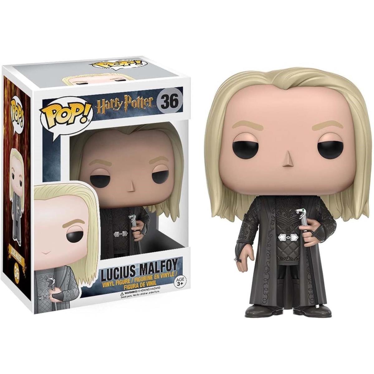 Funko Pop Movies Harry Potter Lucius Malfoy Toy Figure