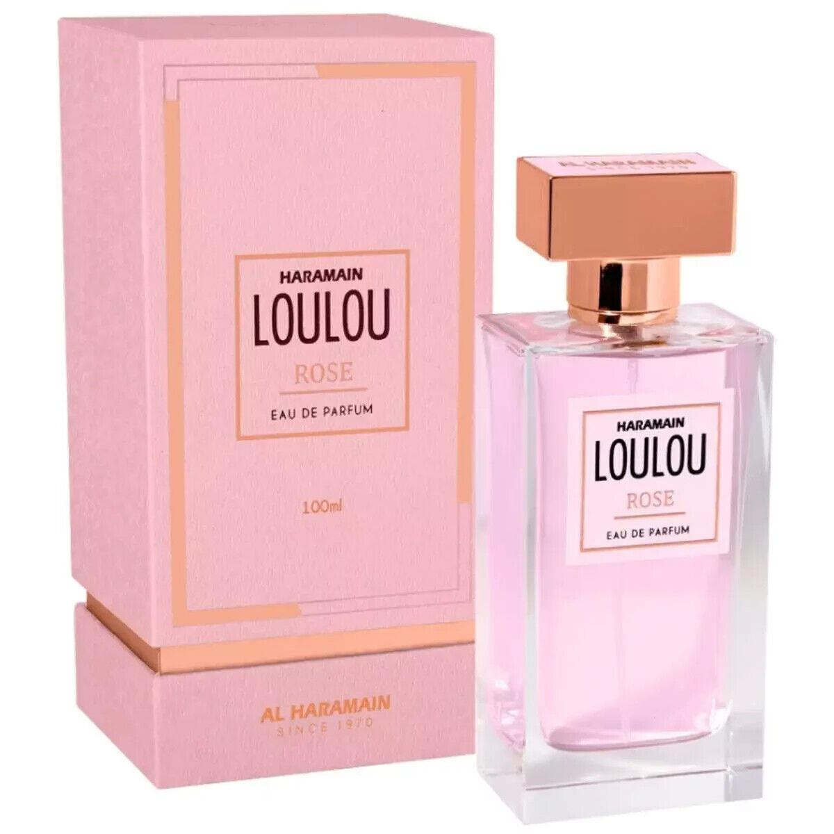 Loulou Rose by Al Haramain Perfume For Her Edp 3.3 / 3.4 oz