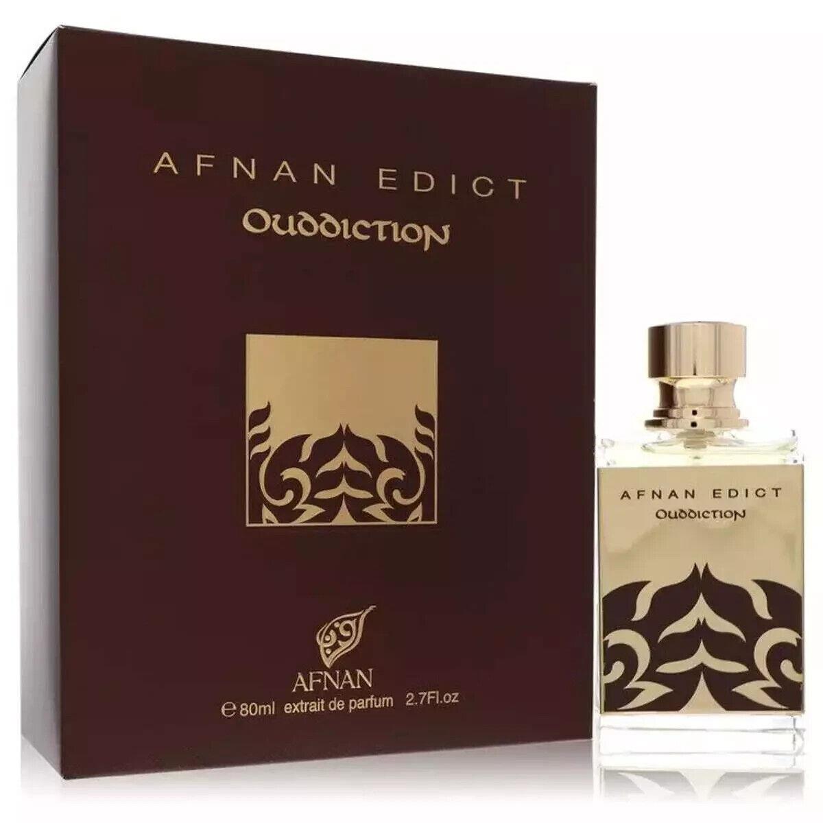 Ouddiction by Afnan Perfume For Unisex Edp 2.7 oz