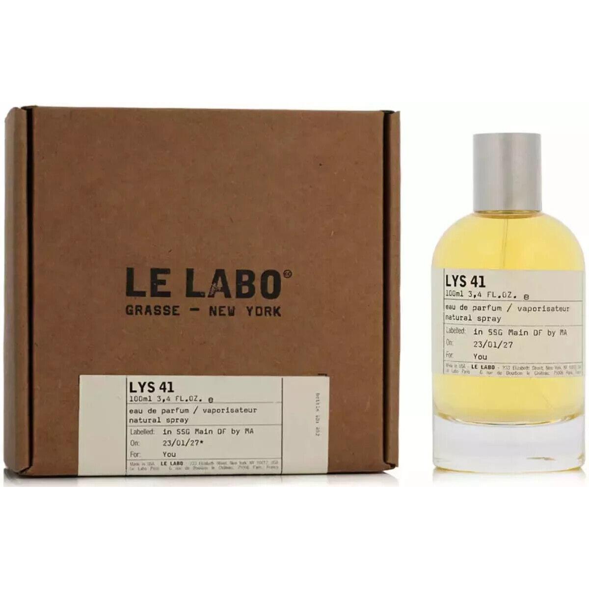 Lys 41 by Le Labo Perfume For Women Edp 3.3 / 3.4 oz