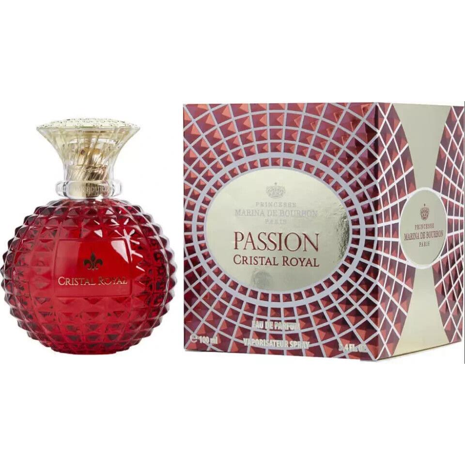 Passion Cristal Royal by Marina De Bourbon Perfume Edp 3.3 / 3.4 oz