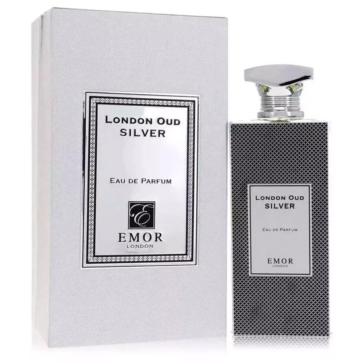 London Oud Silver by Emor London Cologne For Men Edp 4.2 oz