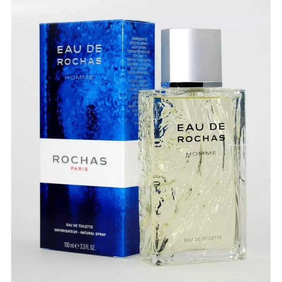 Eau DE Rochas Homme by Rochas Eau De Toilette 3.3 / 3.4 oz Men