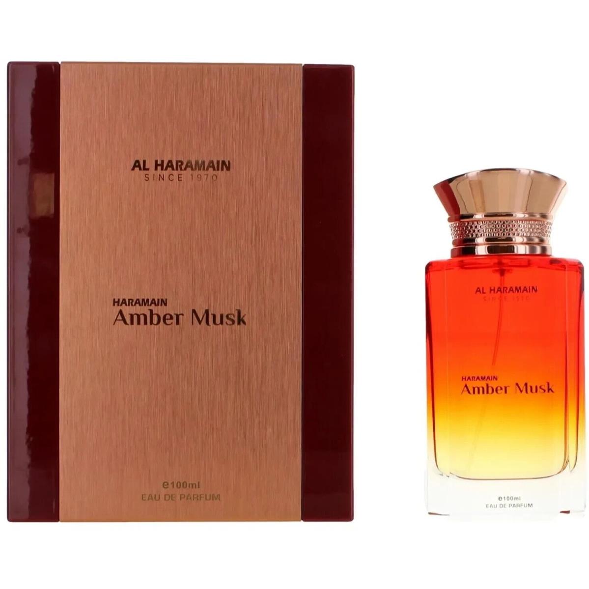 Amber Musk by Al Haramain Perfume For Unisex Edp 3.3 / 3.4 oz