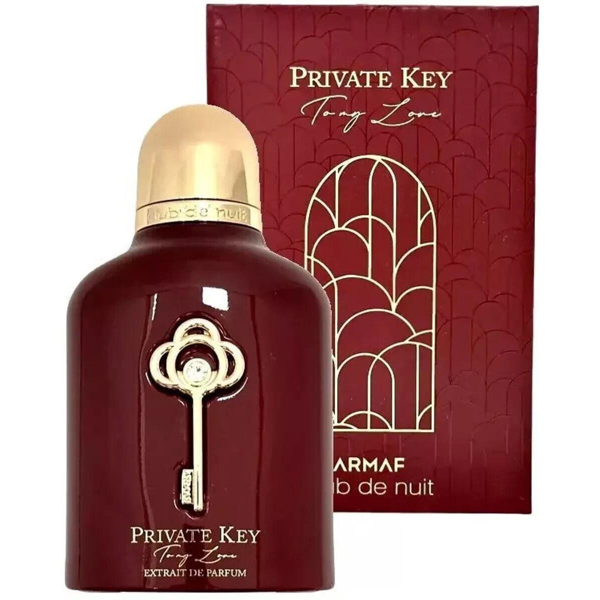 Club De Nuit Private Key To My Love by Armaf Unisex Edp 3.3 / 3.4 oz