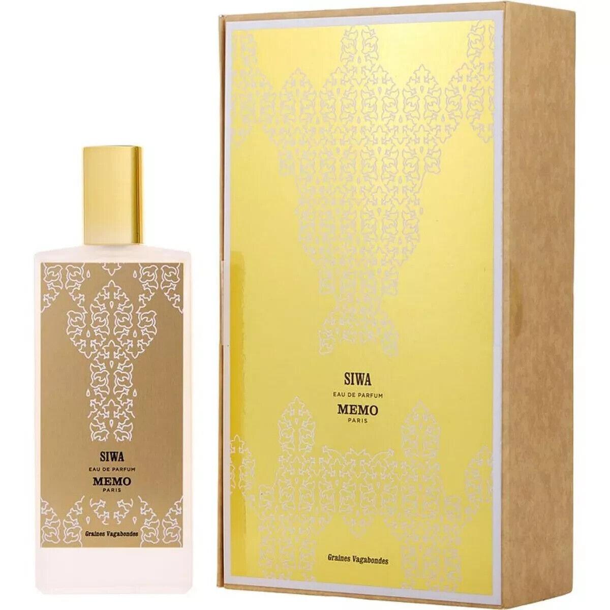 Siwa by Memo Paris Perfume For Women Edp 2.5 oz