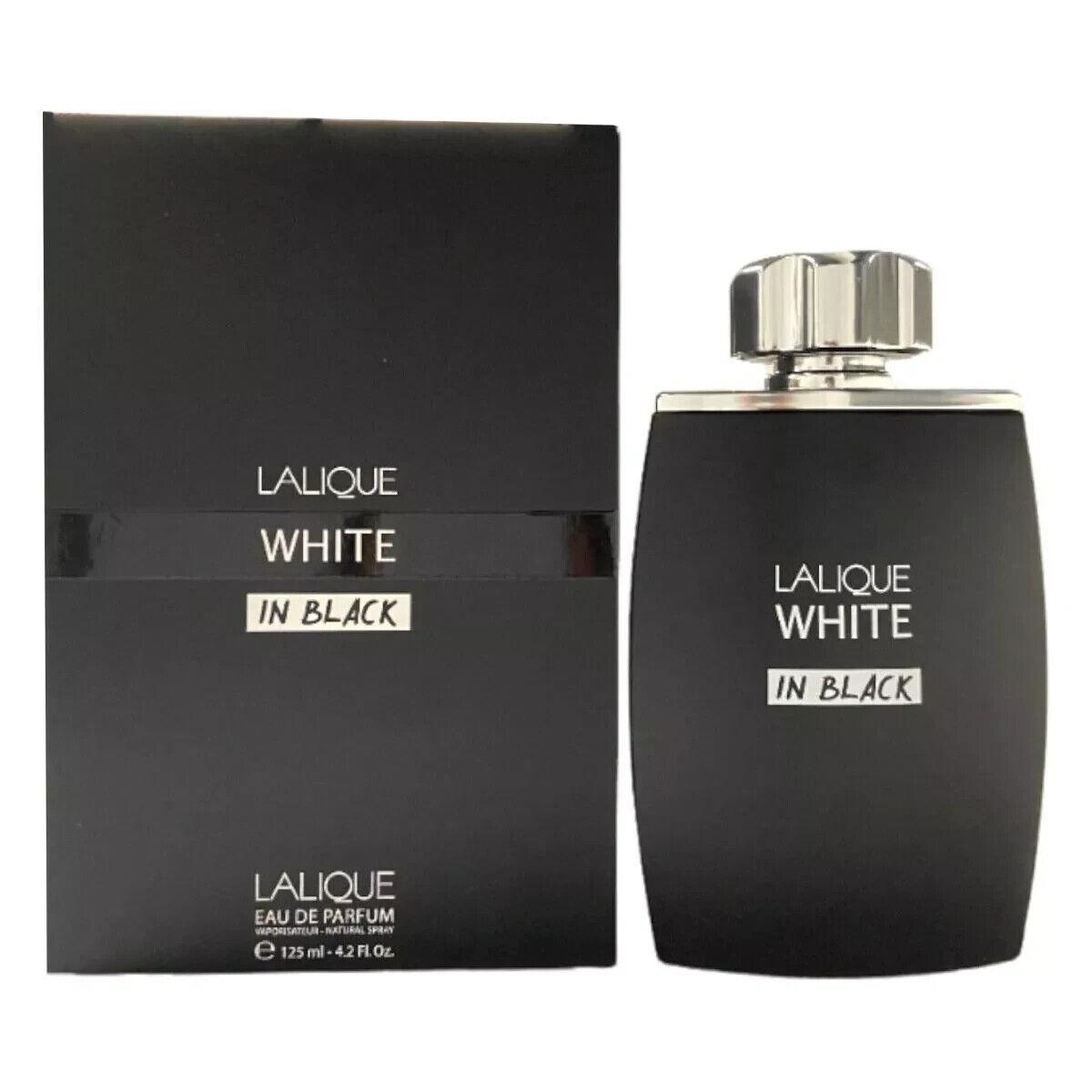 Lalique White In Black by Lalique Cologne For Men Edp 4.2 oz