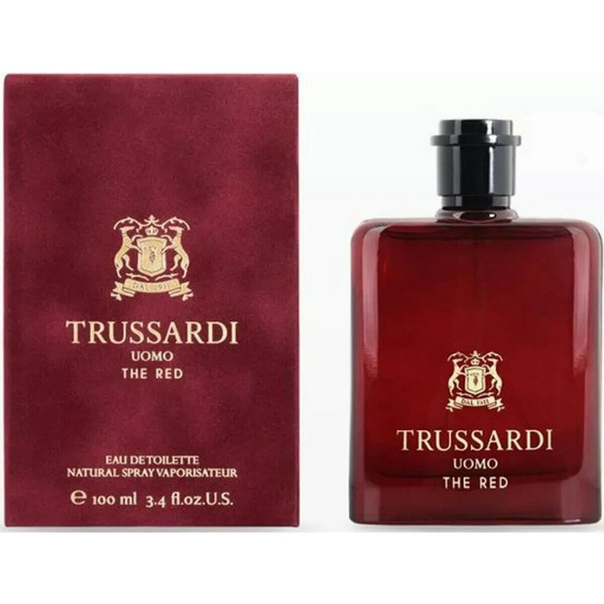 Trussardi Uomo The Red by Krizia Cologne For Men Edt 3.3 / 3.4 oz