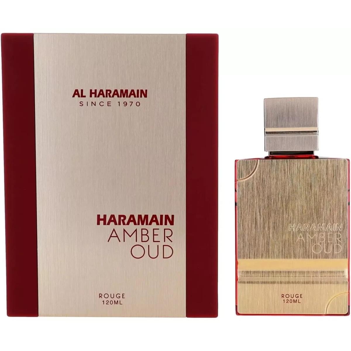 Amber Oud Rouge by Al Haramain For Unisex Edp 4.0 oz