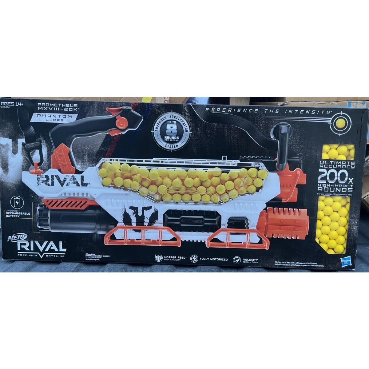 Nerf Rival Prometheus MXVIII-20K Blaster with 200 Rounds