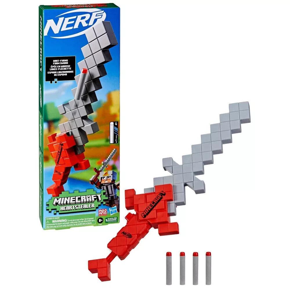 Nerf Minecraft Heartstealer Blaster For Double The Action-packed Outdoor Games