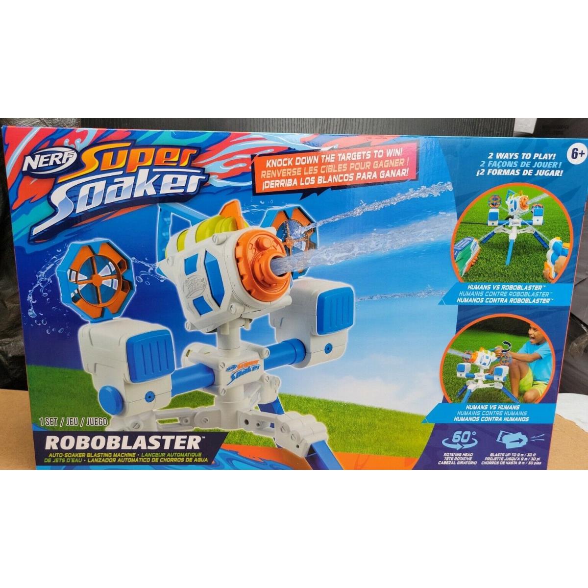 Nerf Super Soaker Roboblaster Auto-soaker Blasting Machine 2022