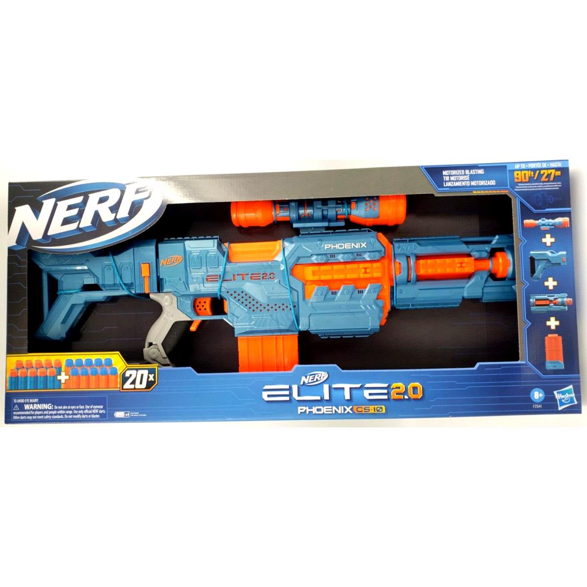 Nerf Phoenix cs-10 Elite 2.0 Motorized Dart Blasting