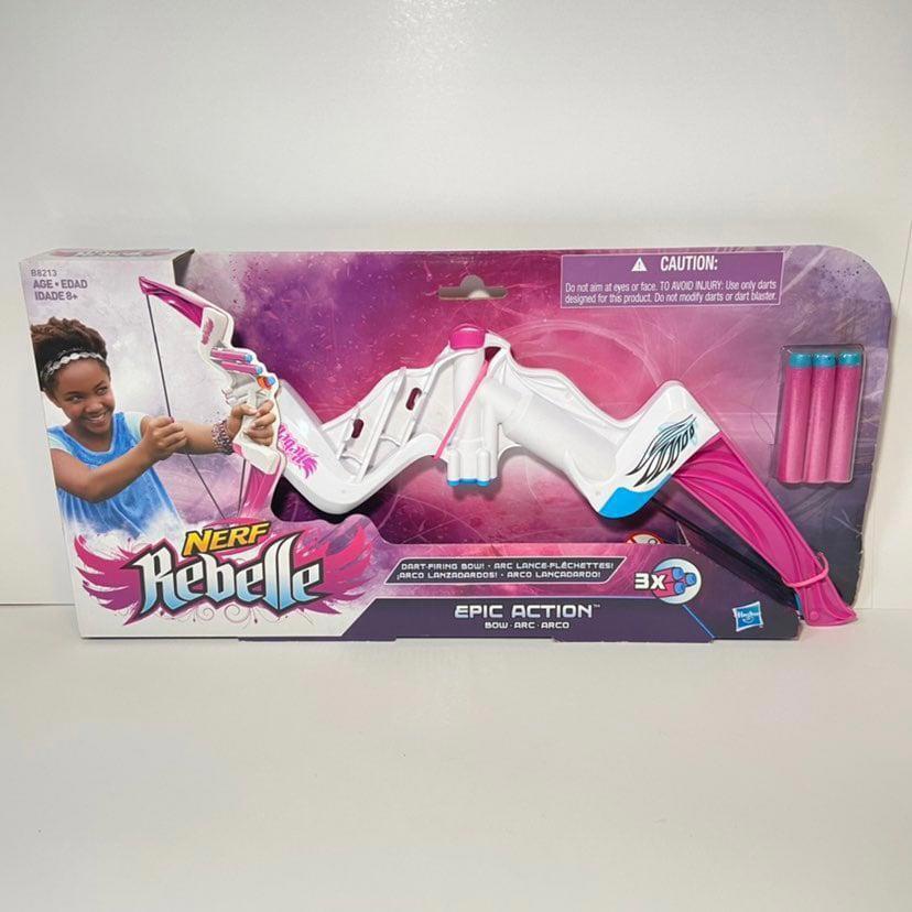 2015 Hasbro Nerf Rebelle Epic Action Dart-firing Bow