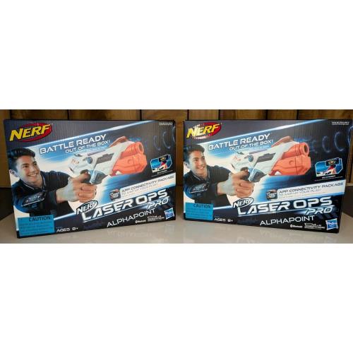 Nerf Laser Ops Pro 2 Pack Alphapoint Lazer Tag