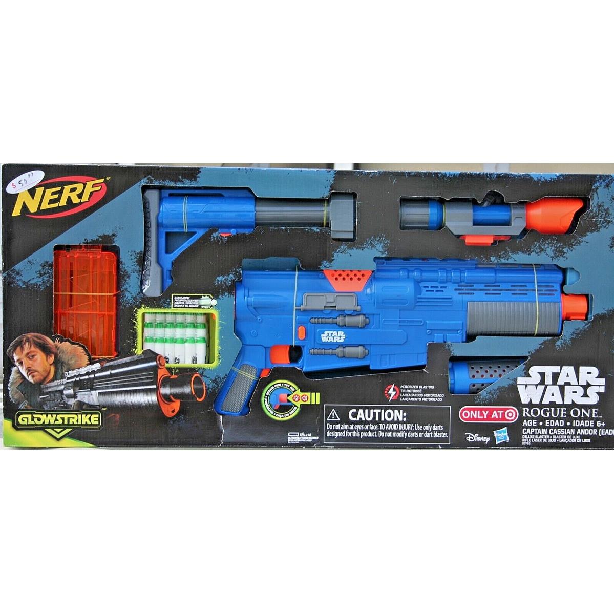 Nerf Star Wars Rogue One Captain Cassian Andor Deluxe Blaster