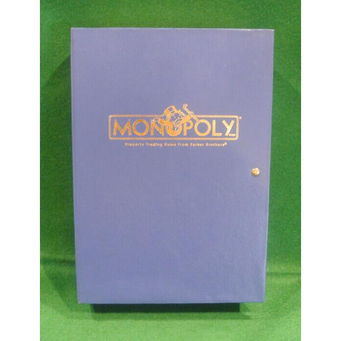 Monopoly Bookshelf Limited Blue Book Collectors 1 of 10 000 and Retro Edition