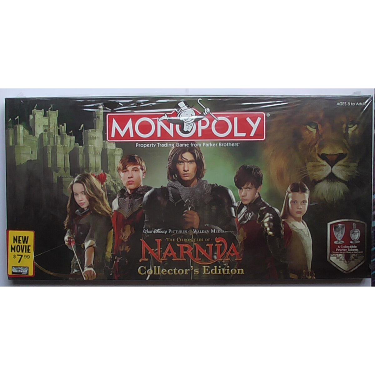 Monopoly Disney The Chronicles of Narnia 2008 Collector`s Edition