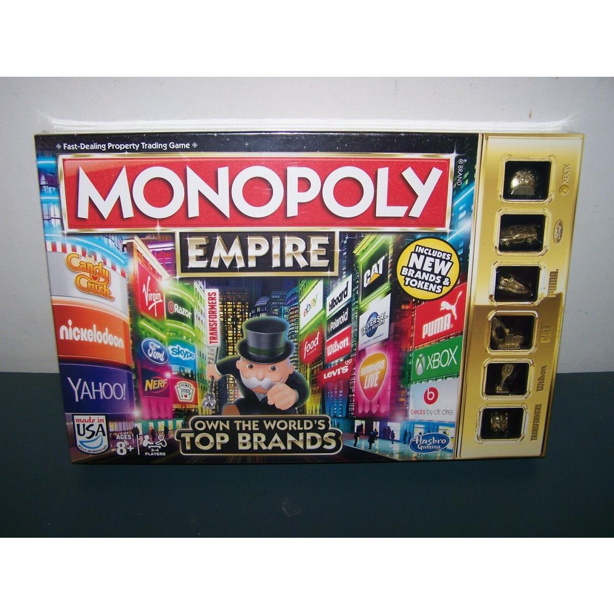 Hasbro Monopoly Empire Gold Edition Own The Top Brands 2015