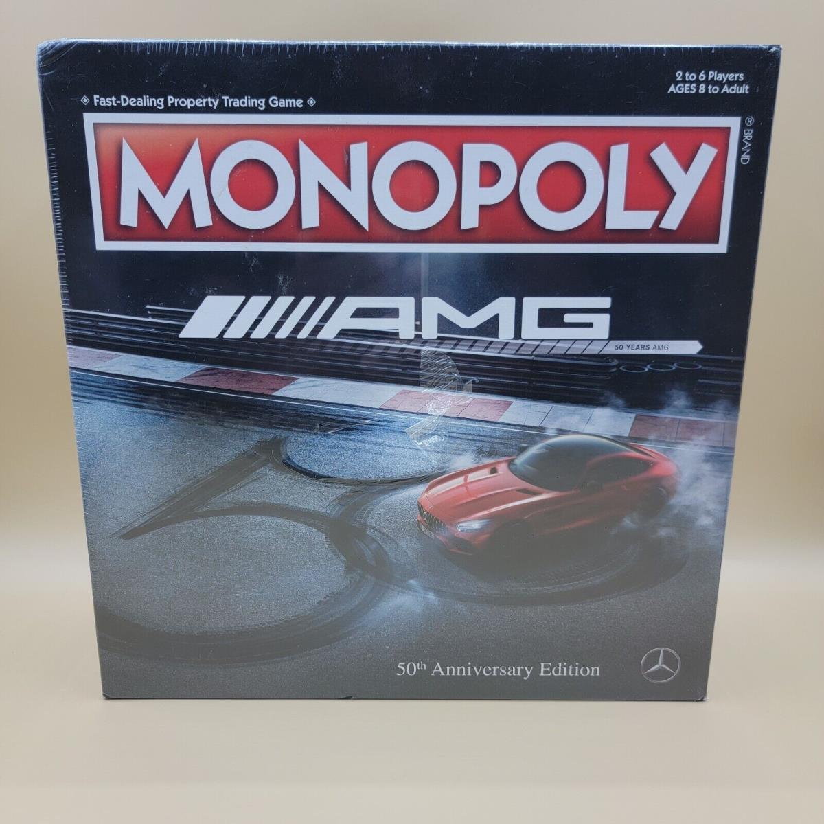 Monopoly Amg Mercedes-benz 50th Anniversary Property Trading Board Game Rare