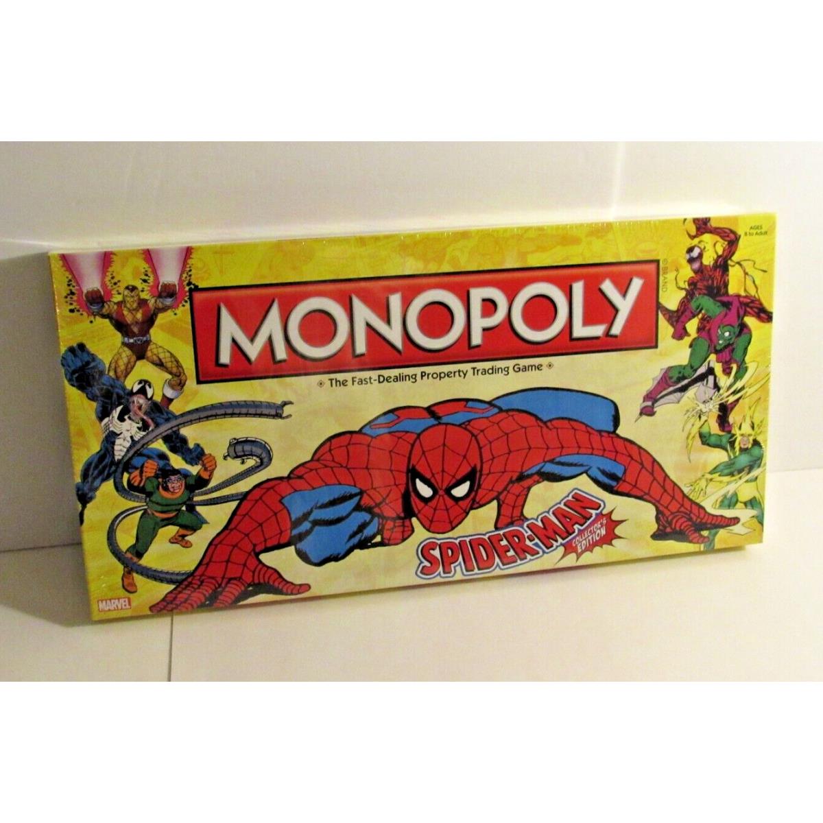 2012 Marvel Spider-man Collector`s Edition Monopoly Board Game