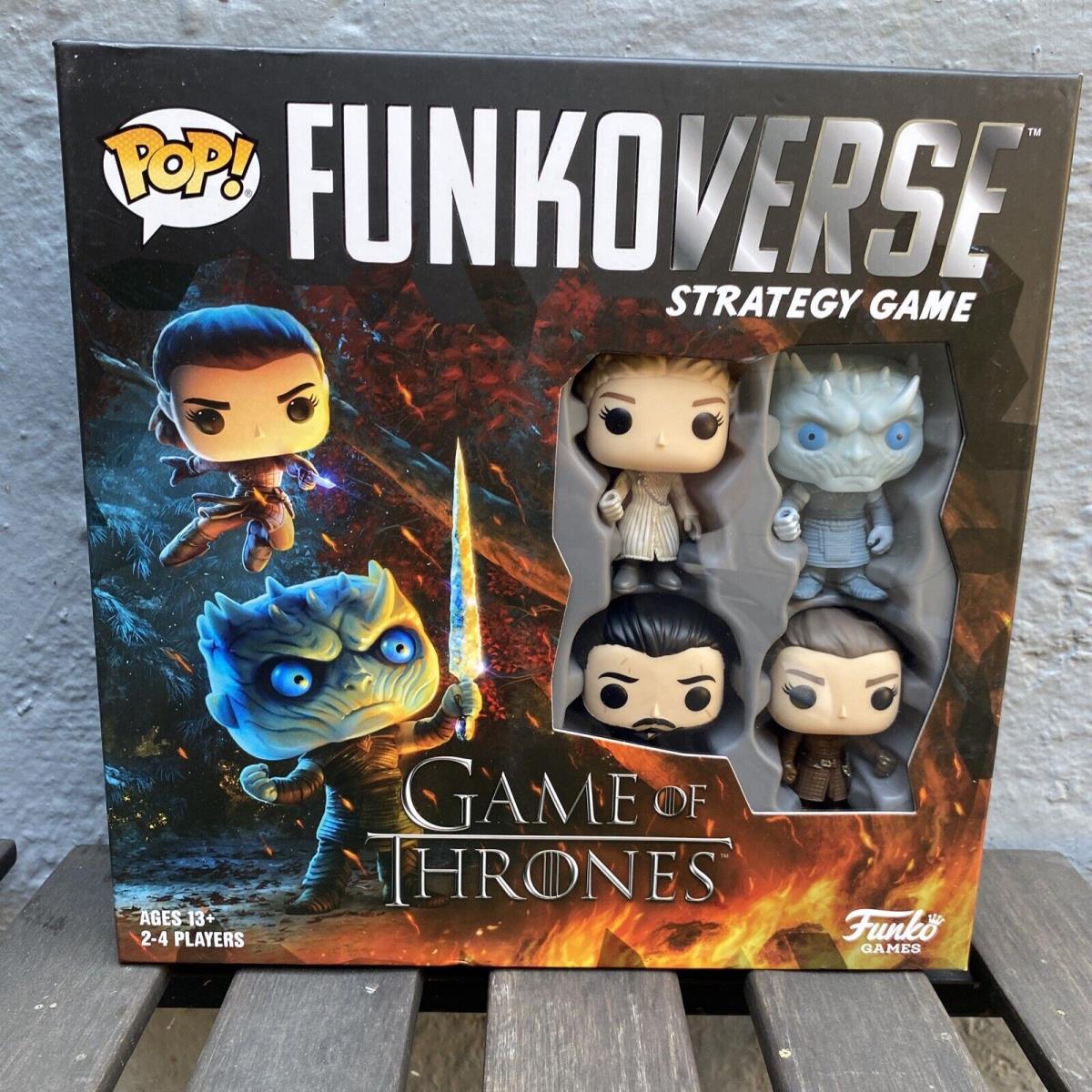 Funko Pop Game of Thrones Funkoverse Strategy Board Game Base Set 4pk