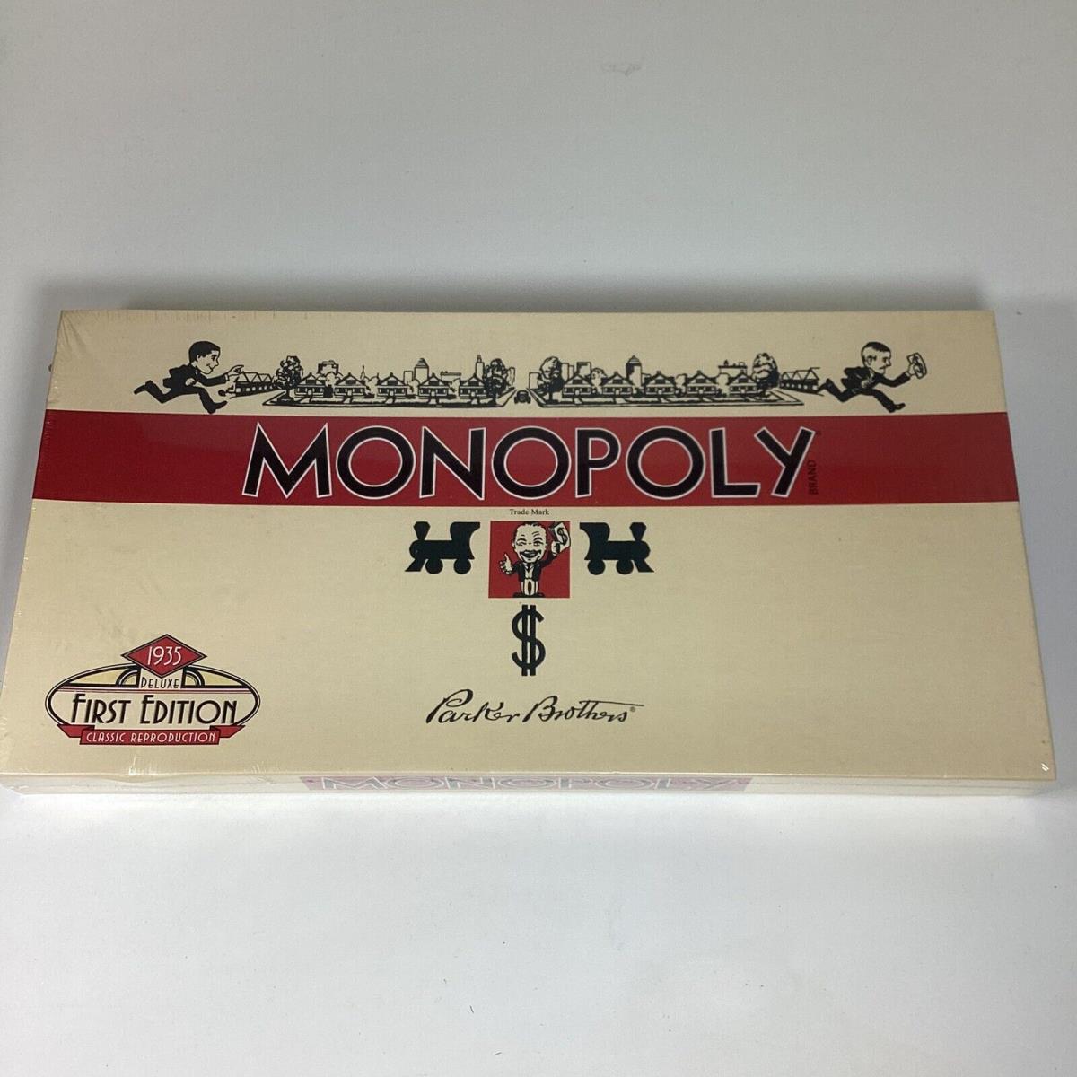 Monopoly Game 1935 Reproduction Deluxe First Edition