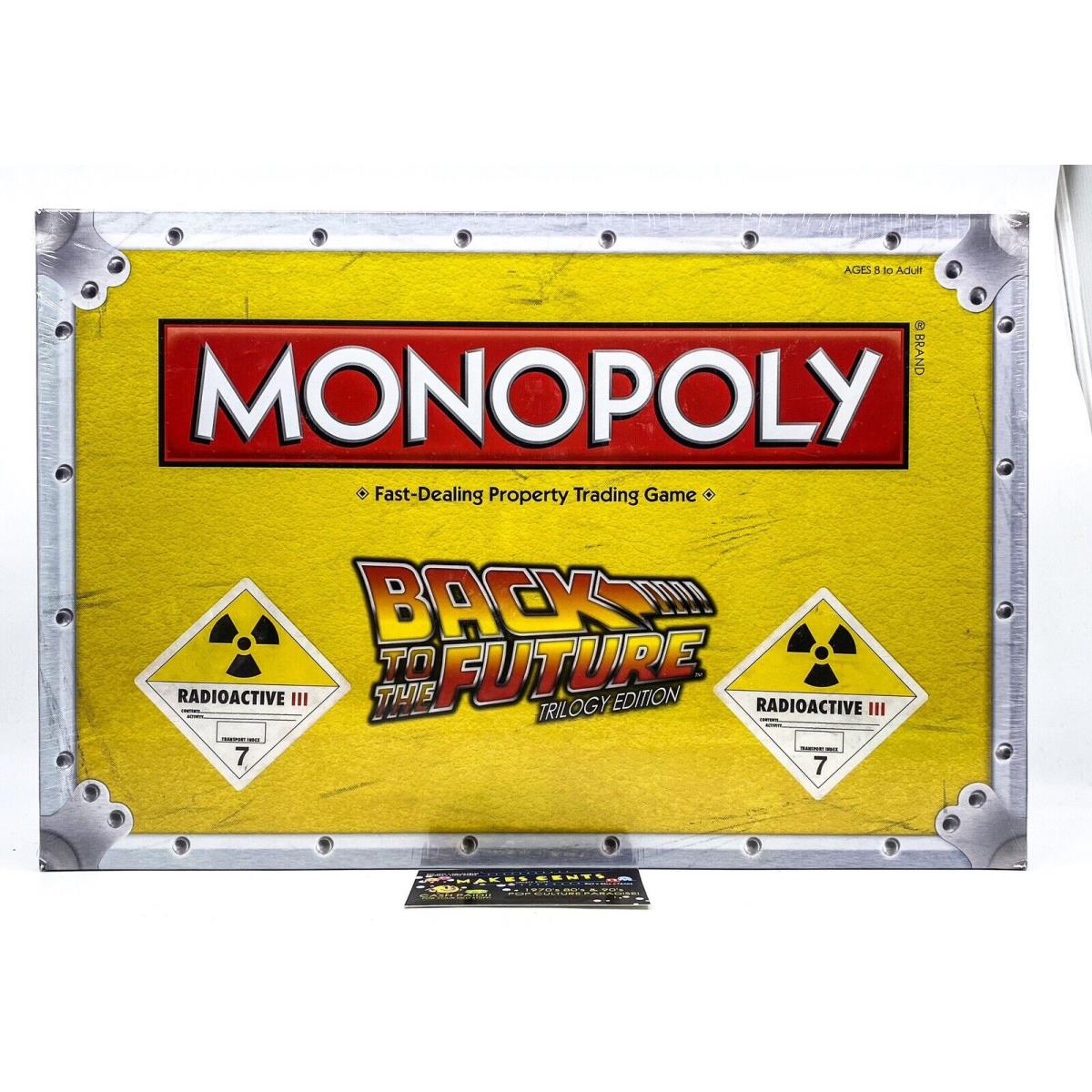 Monopoly Back to The Future Trilogy Edition Board Game 2015- - Read